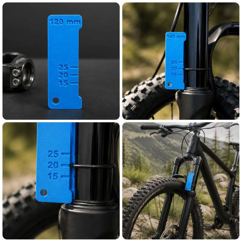 Miernik skoku amortyzatora row – Commuting By Bike recenzja i cena