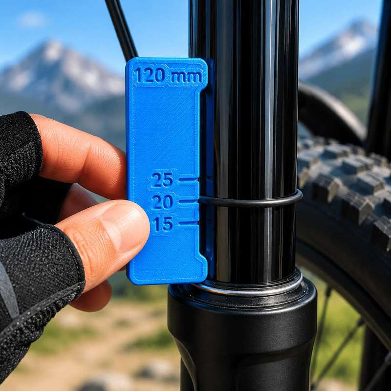 Miernik skoku amortyzatora row – Commuting By Bike recenzja i cena